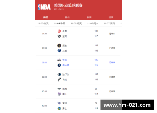 DB电子官方网站NBA电视直播精彩赛程一览